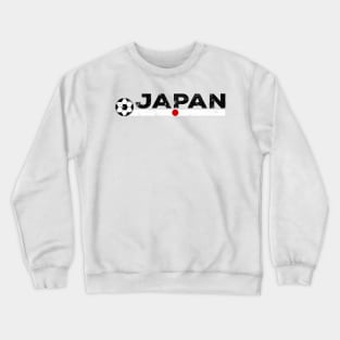 Japan Football Fan. Japan Soccer Design Crewneck Sweatshirt